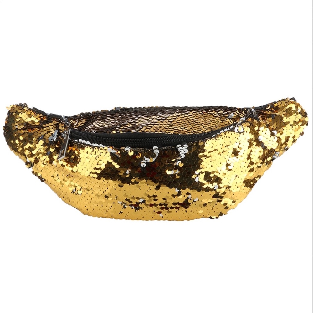 Reversible sequence fanny pack